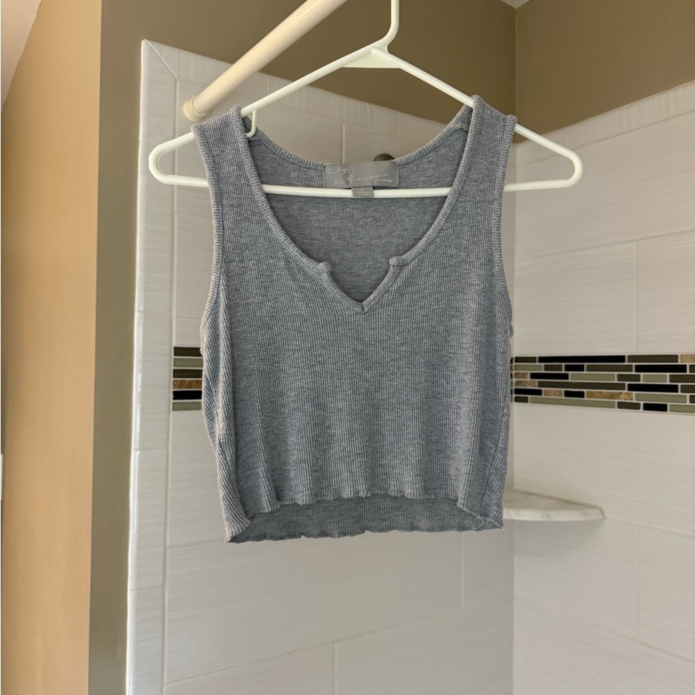 Vintage Havana Gray Knit Tank Top
